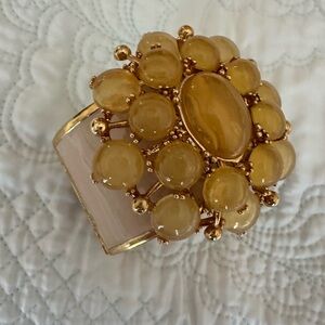 JCrew Jeweled Enamel Cuff Bracelet - Excellent Condition